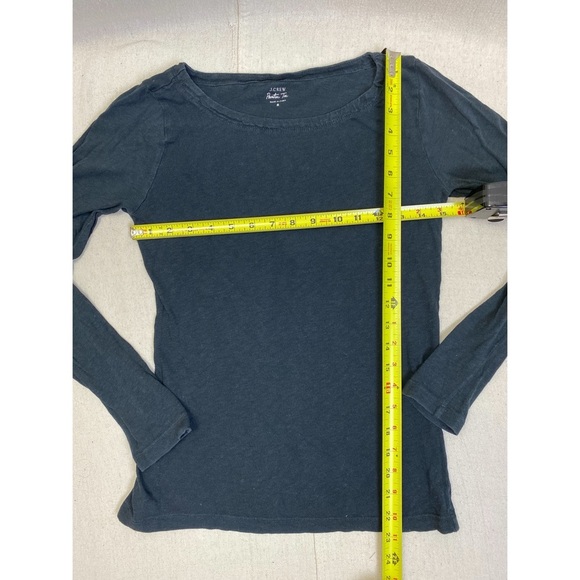 J. Crew Long Sleeve Painter Tee in Black size small - Picture 2 of 4